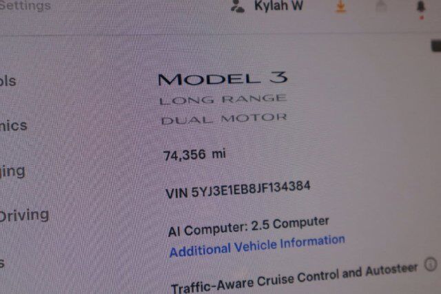 2018 Tesla Model 3 Long Range Raleigh NC