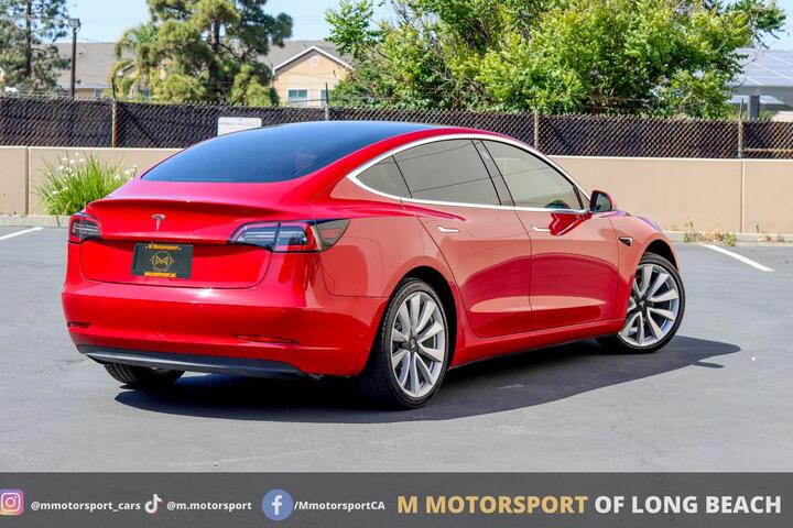 2018 Tesla Model 3 Long Range Sedan 4D Long Beach CA
