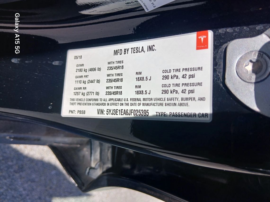 2018 Tesla Model 3 Long Range Sedan 4D Maitland FL