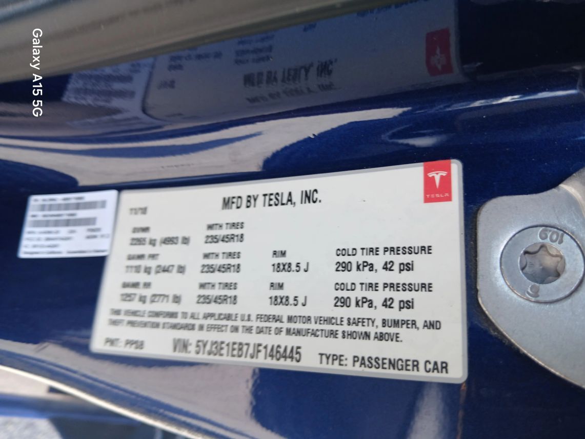 2018 Tesla Model 3 Long Range Sedan 4D Maitland FL