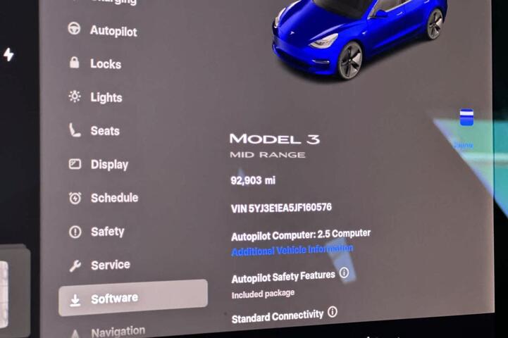 2018 Tesla Model 3 Mid Range Battery Roseville CA