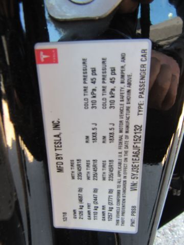 2018 Tesla Model 3 Mid Range Plano TX