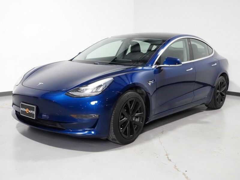 2018 Tesla Model 3 Mid Range RWD *FULL SELF-DRIVING ENABLED, AUTOPILOT, NAVIGATION, SAEFTY ALERTS, ADAPTIVE CRUISE, BACKUP-CAMERA, PANORAMA GLASS ROOF, HEATED SEATS, BLUETOOTH Round Rock TX