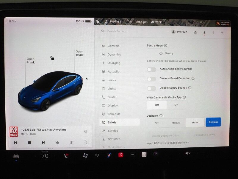 2018 Tesla Model 3 Mid Range RWD *FULL SELF-DRIVING ENABLED, AUTOPILOT, NAVIGATION, SAEFTY ALERTS, ADAPTIVE CRUISE, BACKUP-CAMERA, PANORAMA GLASS ROOF, HEATED SEATS, BLUETOOTH Round Rock TX