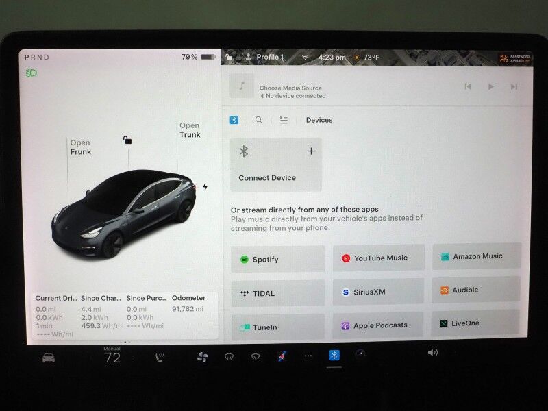2018 Tesla Model 3 Mid Range RWD *NAVIGATION, BLIND SPOT & LANE KEEP ASSIST, COLLISION ALERT w/BRAKING, BACKUP-CAMERA, PANORAMA GLASS ROOF, HEATED SEATS, ALLOY WHEELS, BLUETOOTH PHONE & AUDIO Round Rock TX