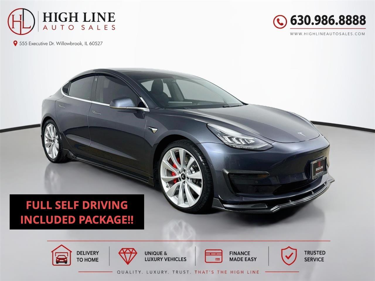 2018 Tesla Model 3 Performance FULL SELF DRIVING