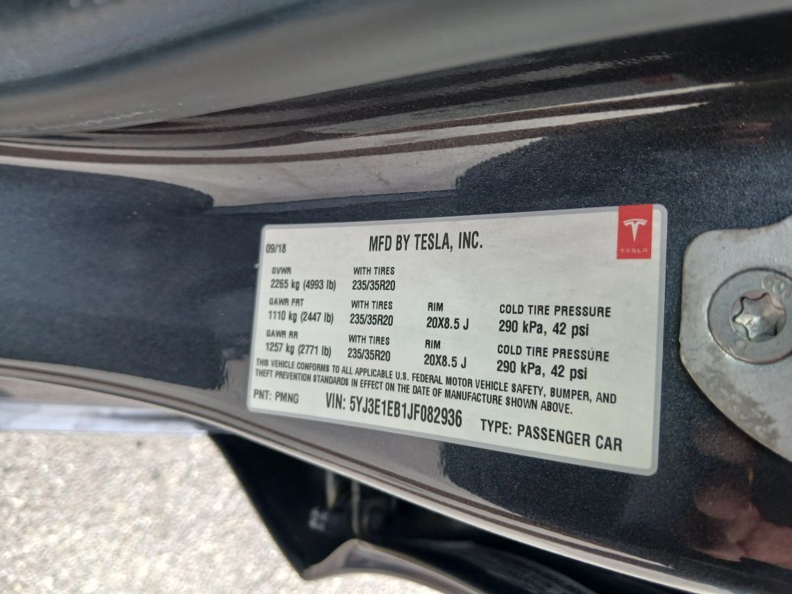 2018 Tesla Model 3 Performance Sedan 4D Maitland FL