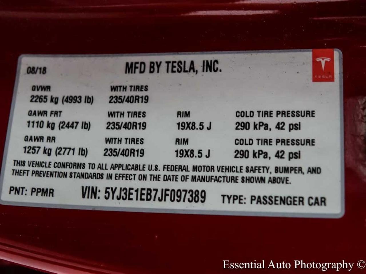 2018 Tesla Model 3 Performance Willowbrook IL