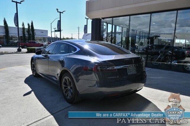 2018 Tesla Model S 100D / AWD / Front & Rear Heated Leather Seats / Heated Steering Wheel / Navigation / Enhanced Autopilot / Adaptive Air Suspension / Lane Departure Alert / Bluetooth / Backup Camera / 335 Mile Range Anchorage AK