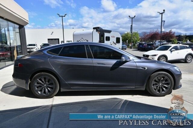 2018 Tesla Model S 100D / AWD / Front & Rear Heated Leather Seats / Heated Steering Wheel / Navigation / Enhanced Autopilot / Adaptive Air Suspension / Lane Departure Alert / Bluetooth / Backup Camera / 335 Mile Range Anchorage AK