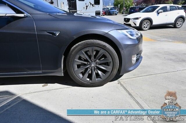 2018 Tesla Model S 100D / AWD / Front & Rear Heated Leather Seats / Heated Steering Wheel / Navigation / Enhanced Autopilot / Adaptive Air Suspension / Lane Departure Alert / Bluetooth / Backup Camera / 335 Mile Range Anchorage AK