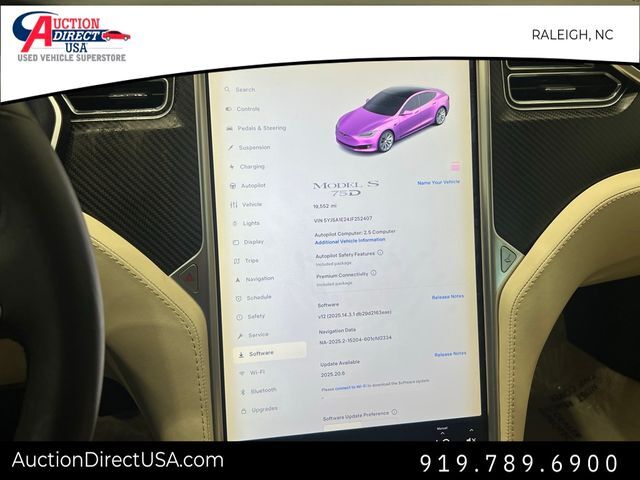 2018 Tesla Model S 75D Raleigh NC