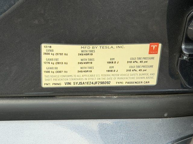 2018 Tesla Model S 75D Springfield VA
