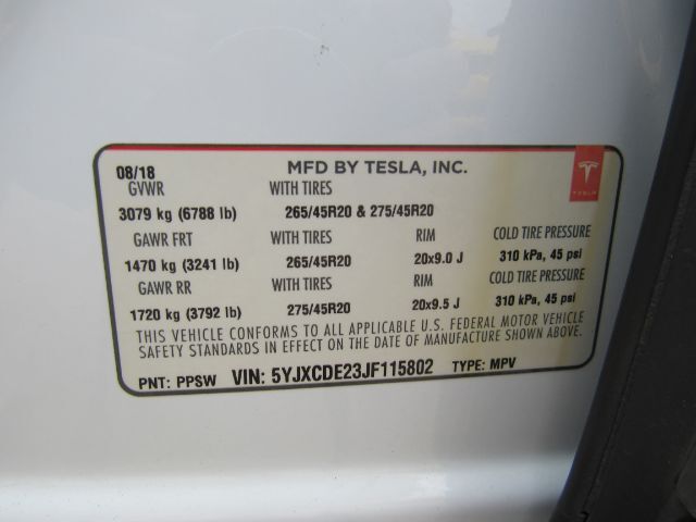 2018 Tesla Model X 100D Plano TX