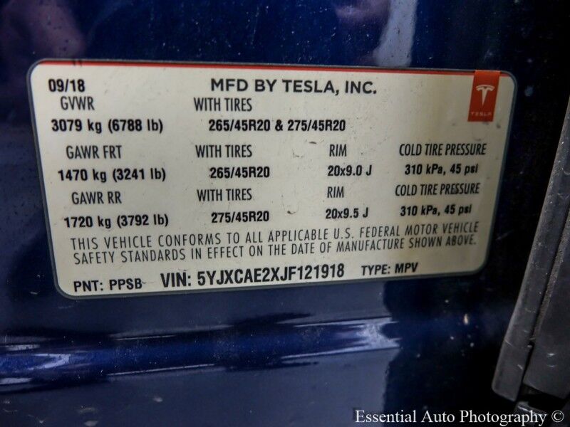 2018 Tesla Model X 100D Willowbrook IL