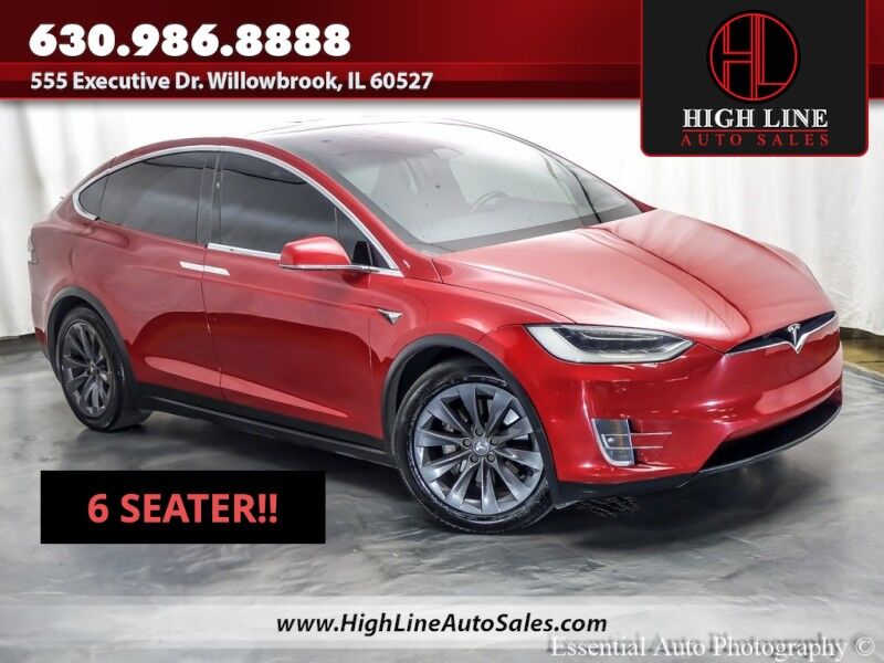 2018 Tesla Model X 75D 6 SEATER!!