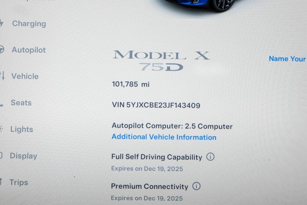 2018 Tesla Model X 75D Carrollton TX