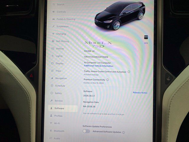 2018 Tesla Model X 75D Dallas TX