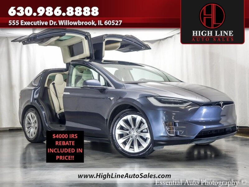 2018 Tesla Model X 75D PRICE INCLUDES $4000 IRS TAX CREDIT!! YOU MUST QUALIFY!! Willowbrook IL