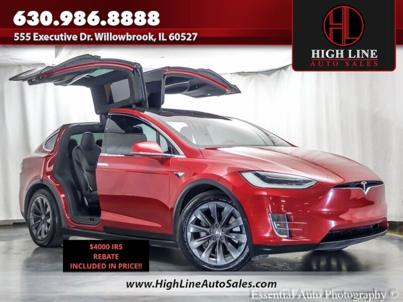 2018 Tesla Model X 75D PRICE INCLUDES THE $4000 FED EV TAX CREDIT. YOU MUST QUALIF Willowbrook IL