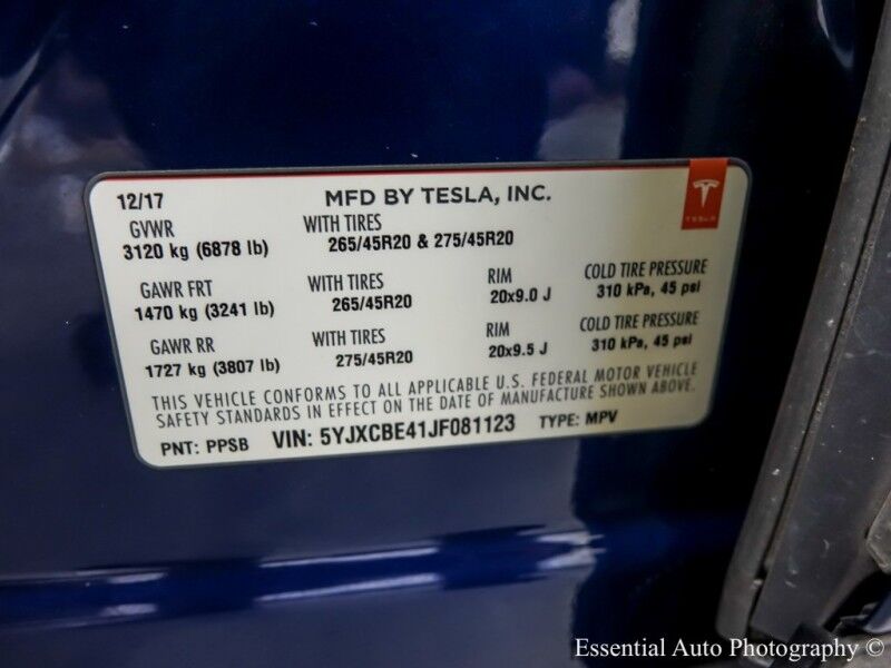 2018 Tesla Model X P100D 6 SEATER Willowbrook IL