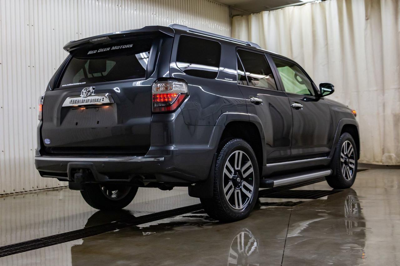2018 Toyota 4Runner 4x4 Limited 3rd Row Leather Roof NAv Red Deer AB