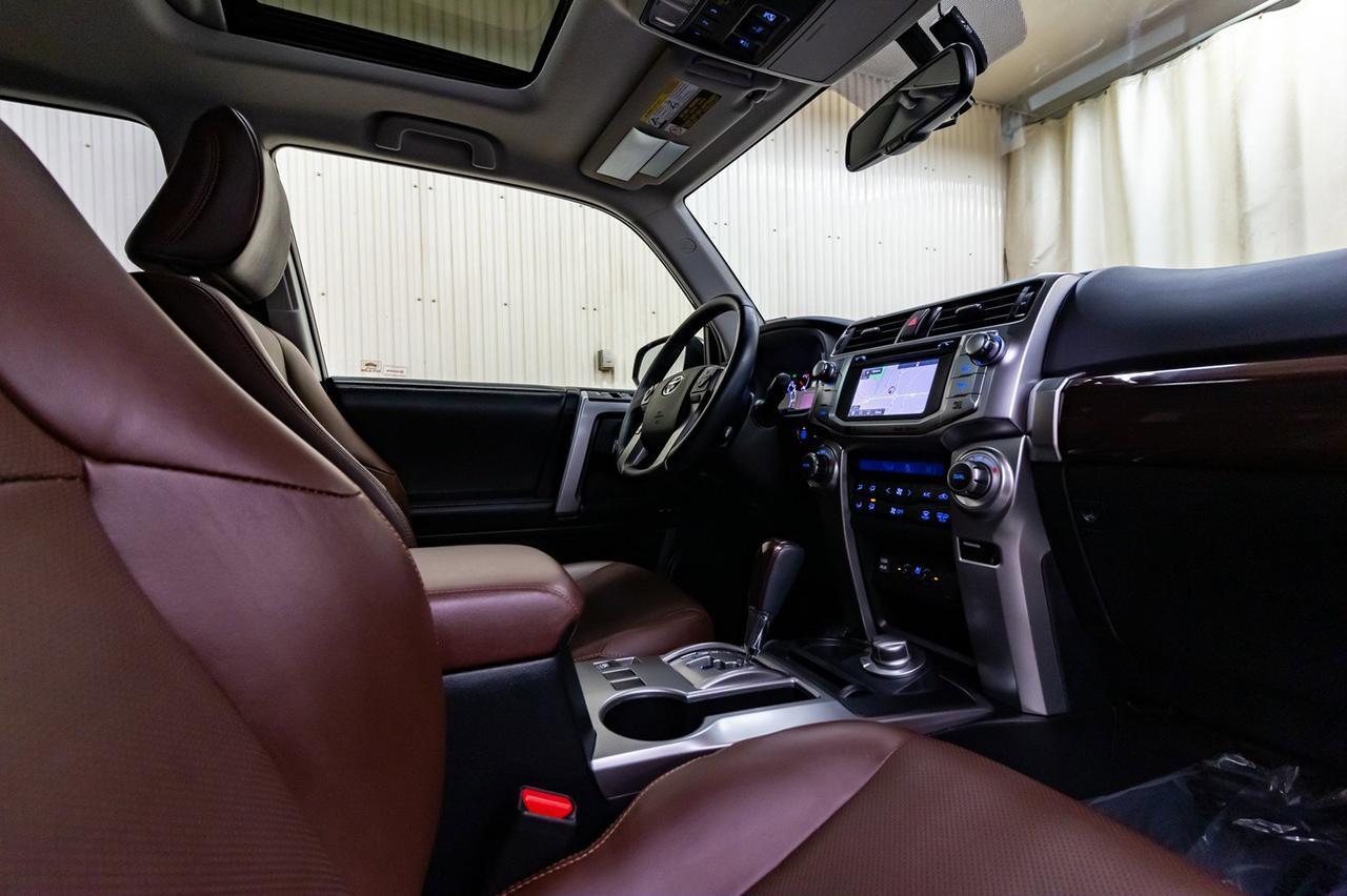 2018 Toyota 4Runner 4x4 Limited 3rd Row Leather Roof NAv Red Deer AB