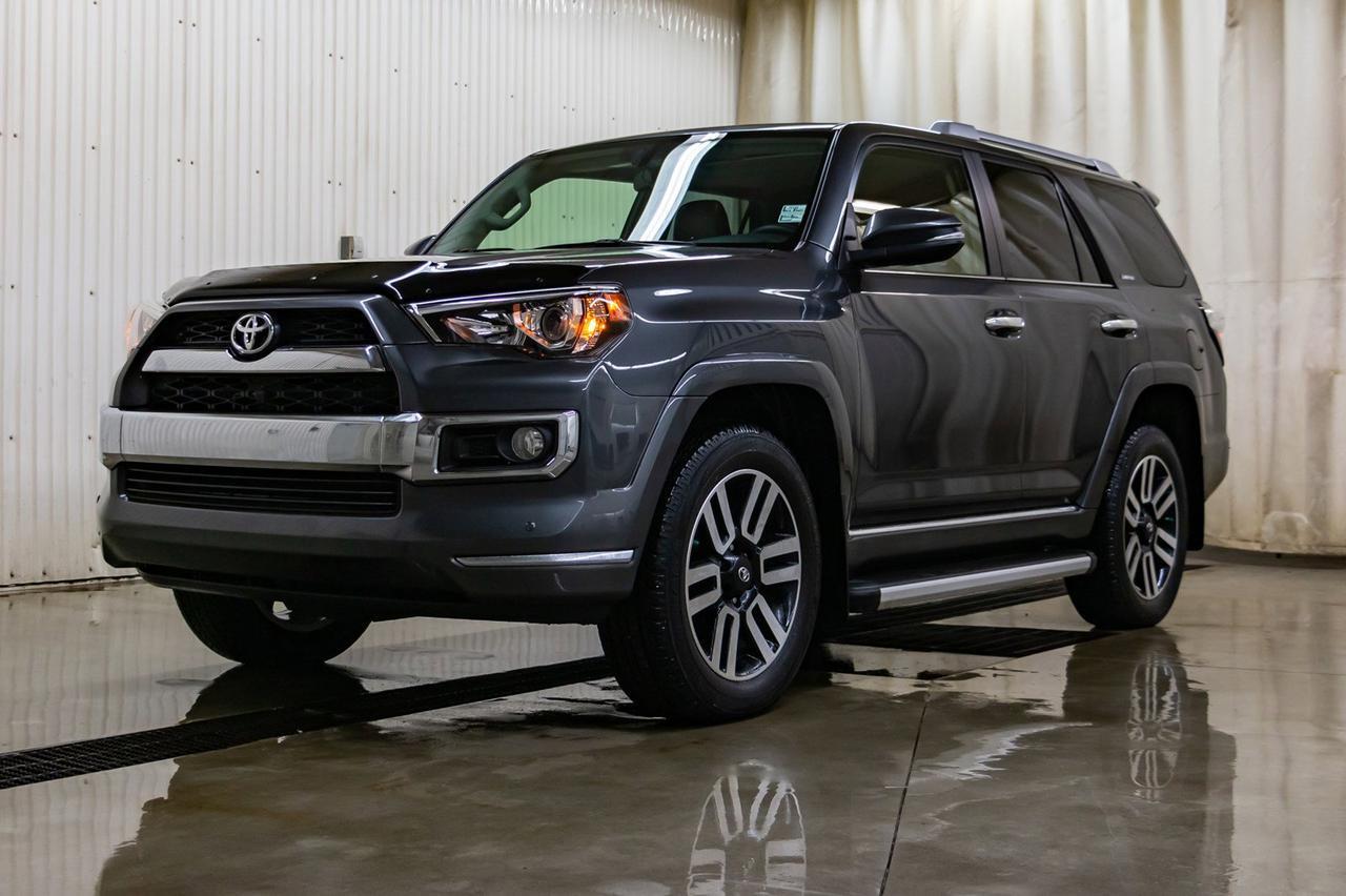 2018 Toyota 4Runner 4x4 Limited 3rd Row Leather Roof NAv Red Deer AB
