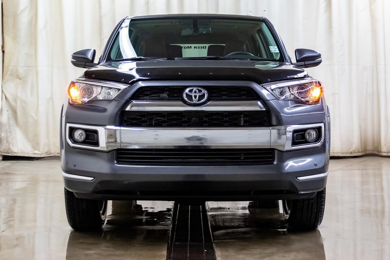 2018 Toyota 4Runner 4x4 Limited 3rd Row Leather Roof NAv Red Deer AB