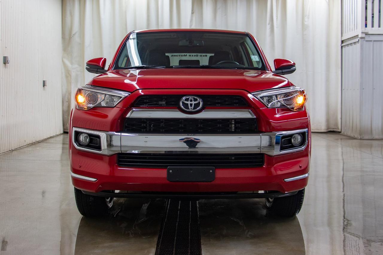 2018 Toyota 4Runner 4x4 Limited Leather Roof Nav Red Deer AB