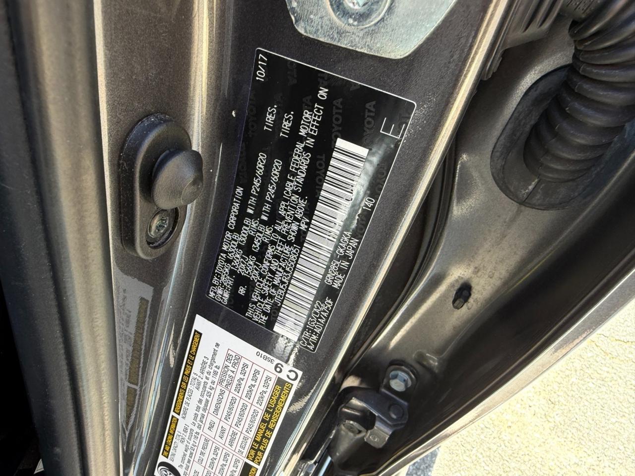 2018 Toyota 4Runner Limited / 4WD / Cooled Seats / Sunroof! Lincolnton NC