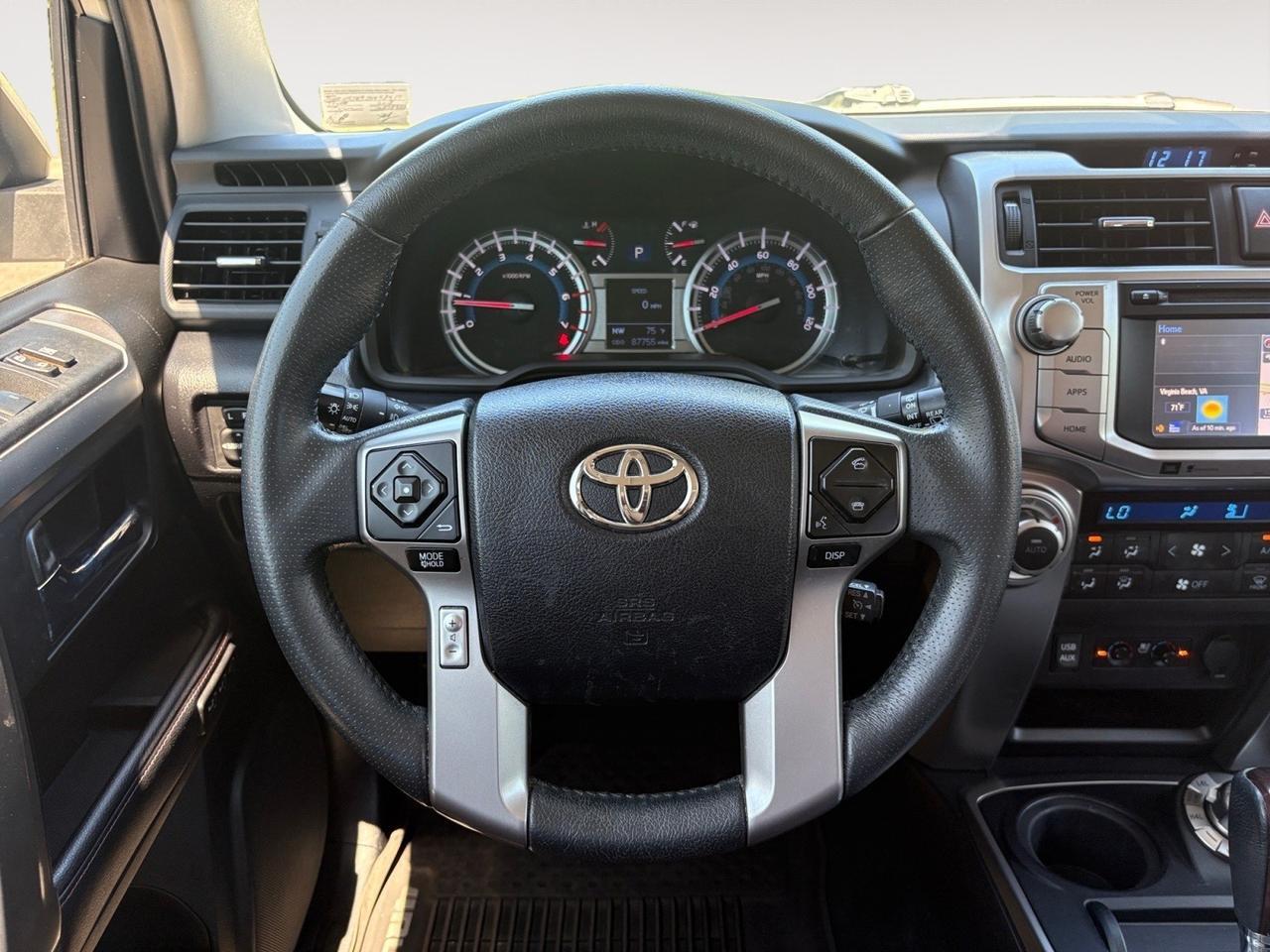 2018 Toyota 4Runner Limited, SUNROOF, BACKUP CAMERA, PARKING SENSORS, HEATED & VENTILATED SEATS, NAVIGATION, REAR SLIDING WINDOW, BLLUETOOTH, ROOF RACKS, LOW MILES, CLEAN CARFAX, RUN THIS TOYOTA ON THE ROAD! Virginia Beach VA