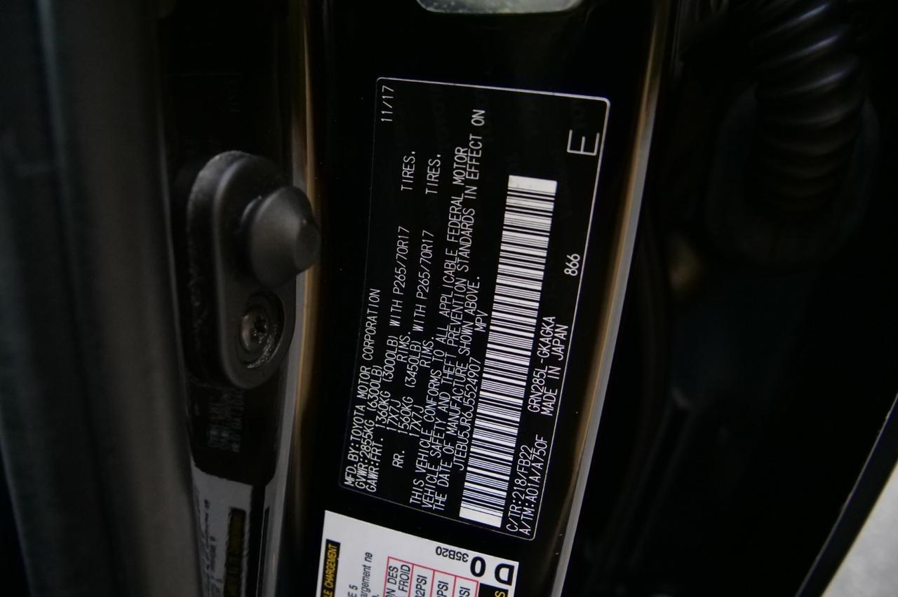 2018 Toyota 4Runner SR5 4WD / Wheels & Tires / Third Row! Lincolnton NC