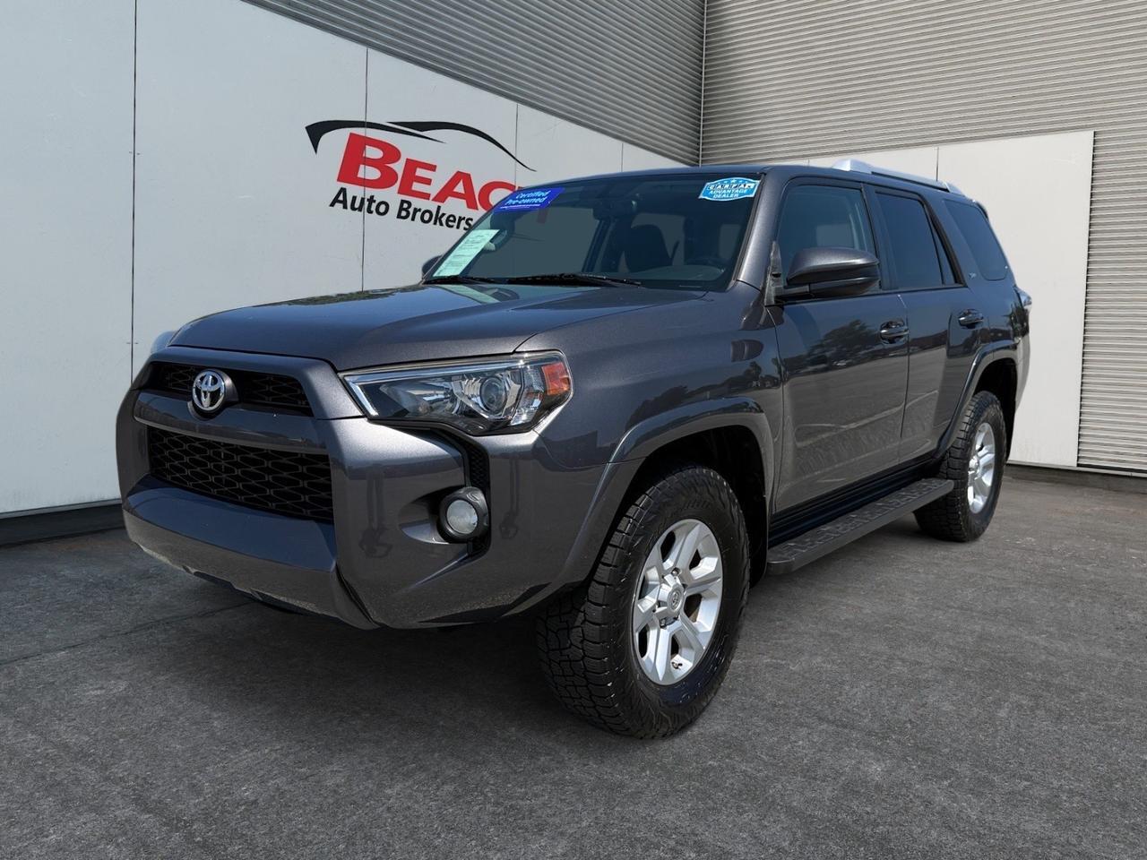 2018 Toyota 4Runner SR5, BLUETOOTH, BACKUP CAMERA, POWER MIRRORS, TOW PACKAGE, KEYLESS ENTRY, CRUISE CONTROL, HILL START ASSIST, COME AND TEST DRIVE TODAY!