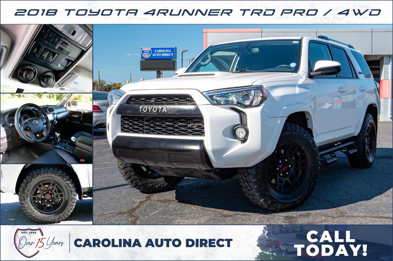 2018 Toyota 4Runner TRD Pro / 4WD / Rear Cargo Deck / Heated Seats! Lincolnton NC