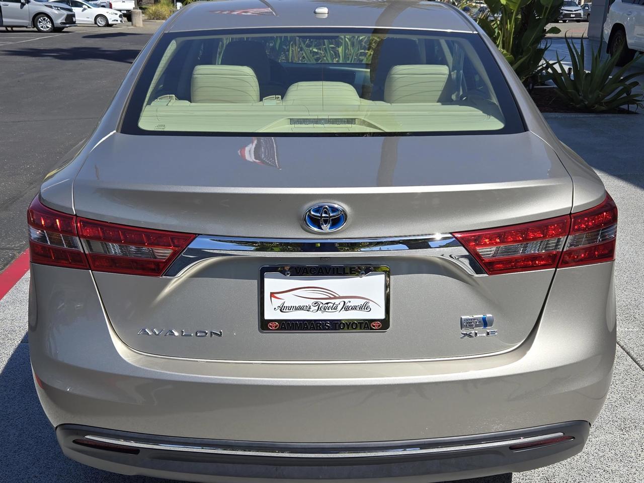 2018 Toyota AVALON XLE PREMIUM HYBRID Vacaville CA