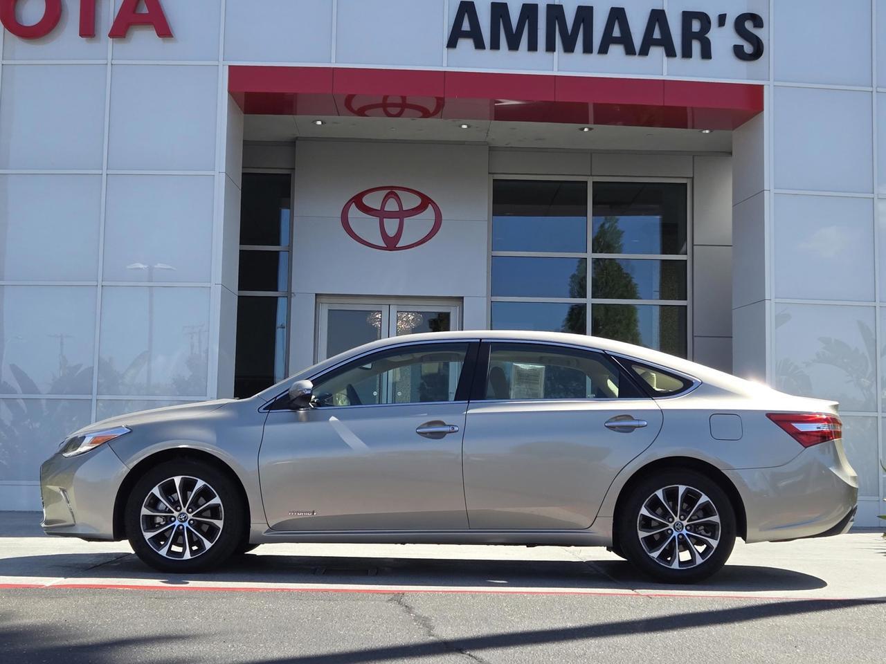 2018 Toyota AVALON XLE PREMIUM HYBRID Vacaville CA