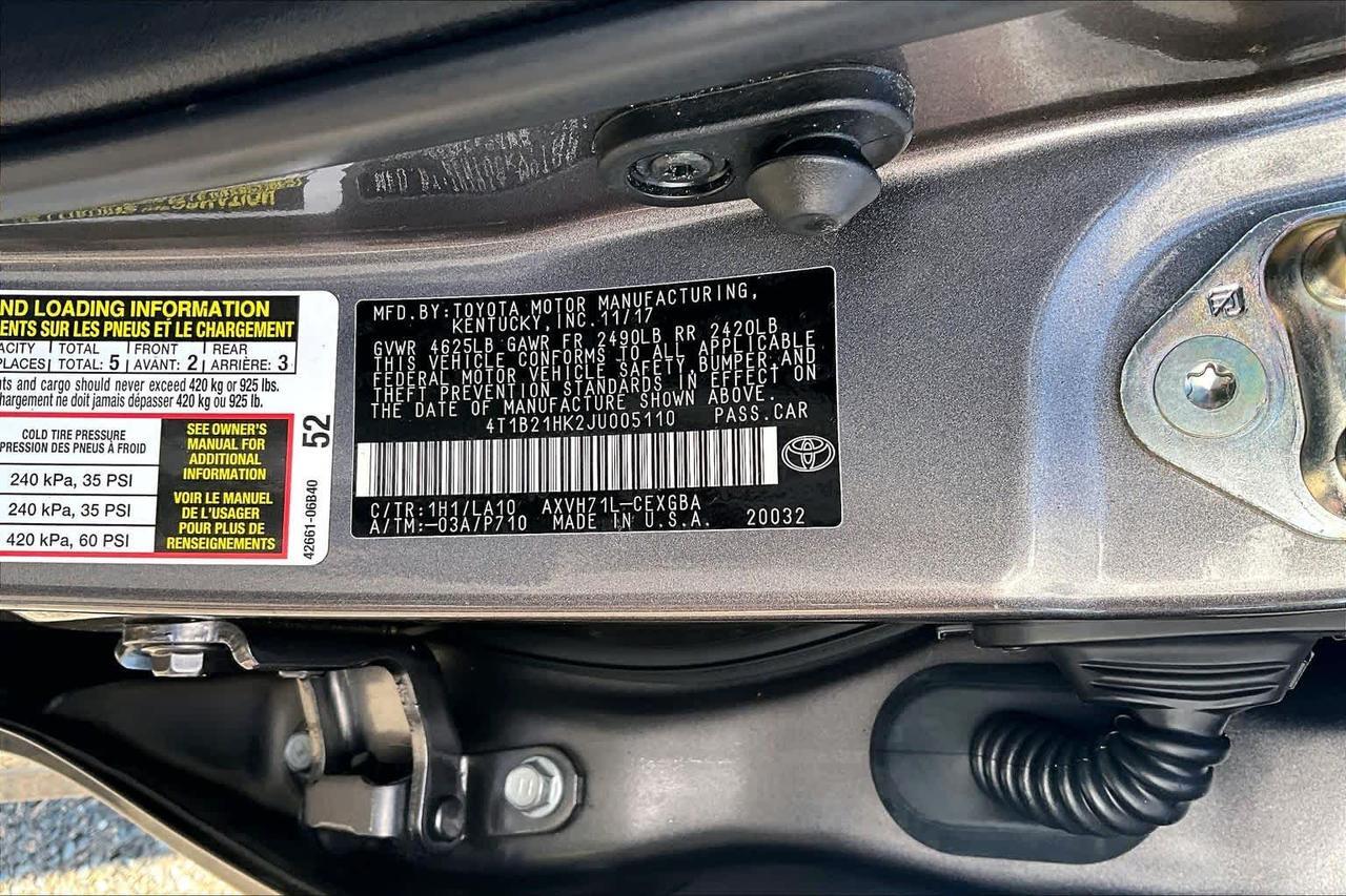2018 Toyota Camry Hybrid XLE Folsom CA