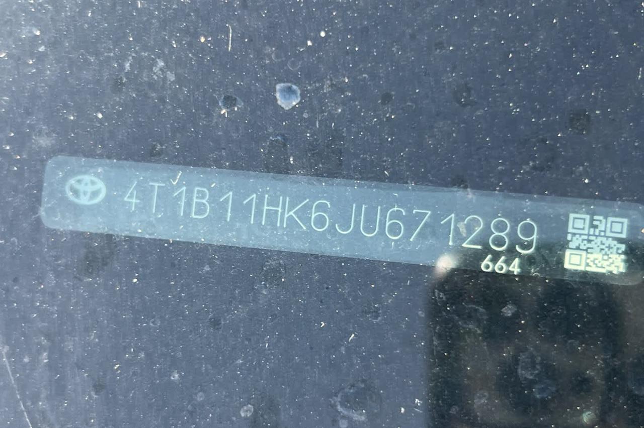 2018 Toyota Camry L Roseville CA