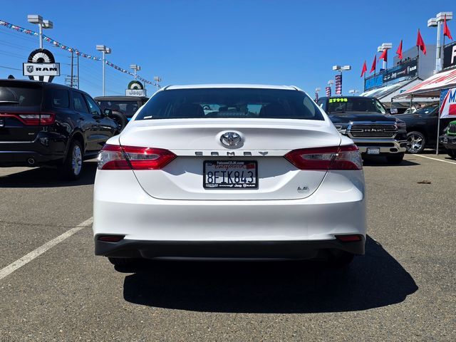 2018 Toyota Camry LE Folsom CA