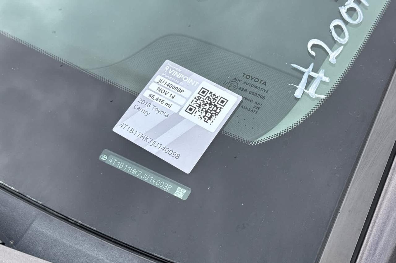 2018 Toyota Camry LE Roseville CA