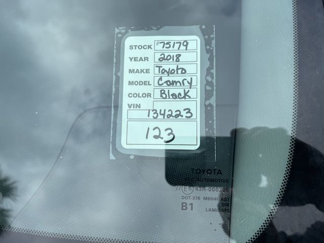 2018 Toyota Camry SE Jacksonville FL