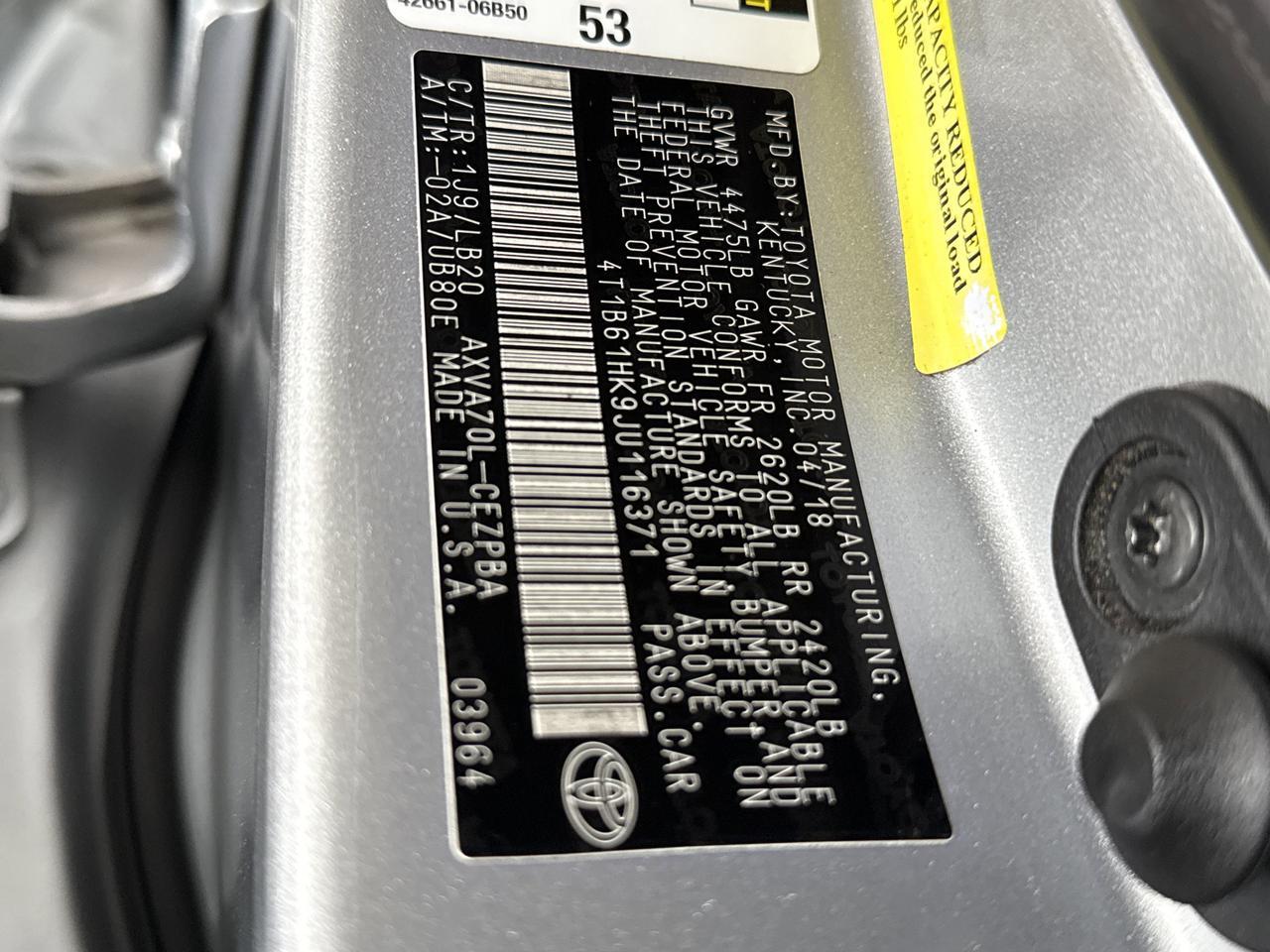 2018 Toyota Camry XSE San Antonio TX