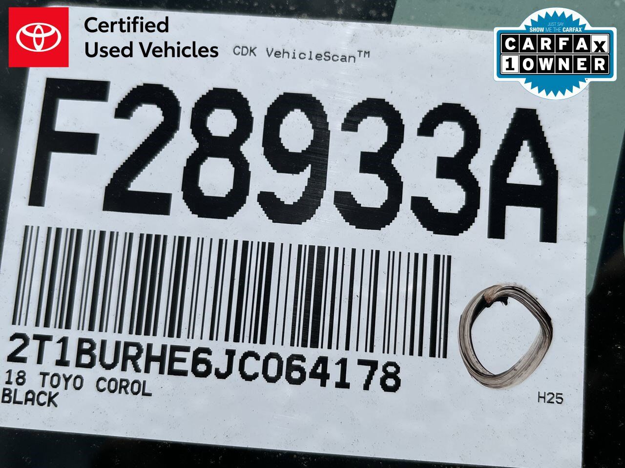 2018 Toyota Corolla SE White River Junction VT