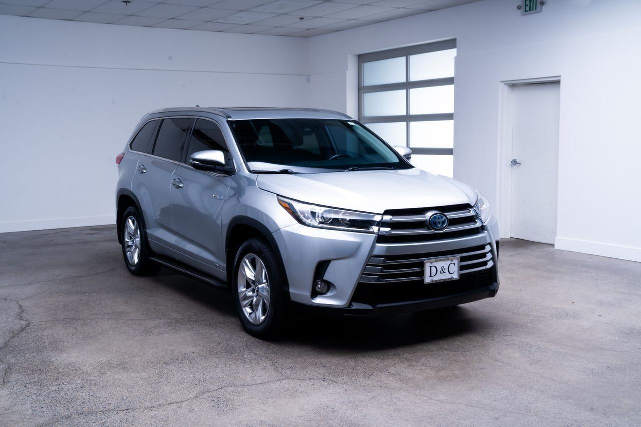2018 Toyota Highlander Hybrid Limited 3rd Row Seating DVD Player Portland OR