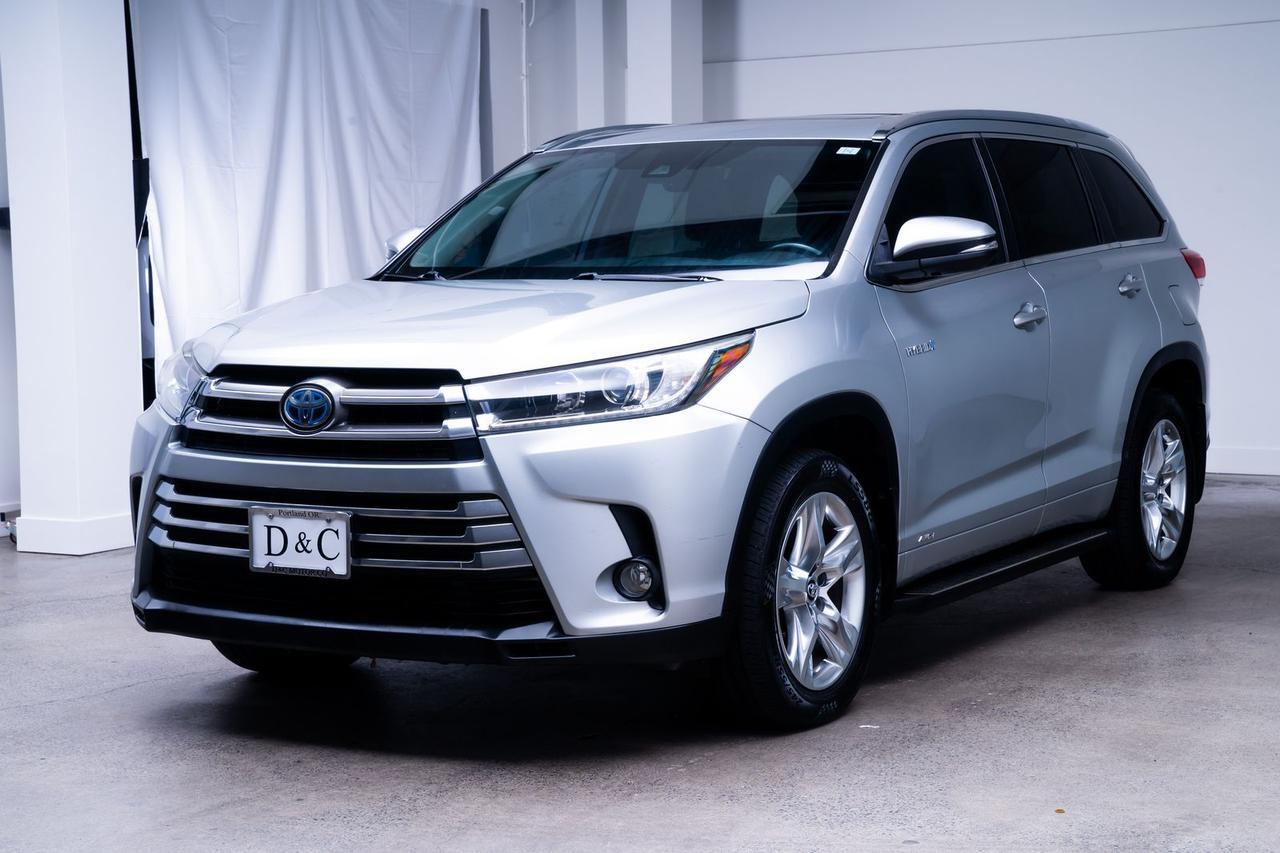 2018 Toyota Highlander Hybrid Limited 3rd Row Seating DVD Player Portland OR