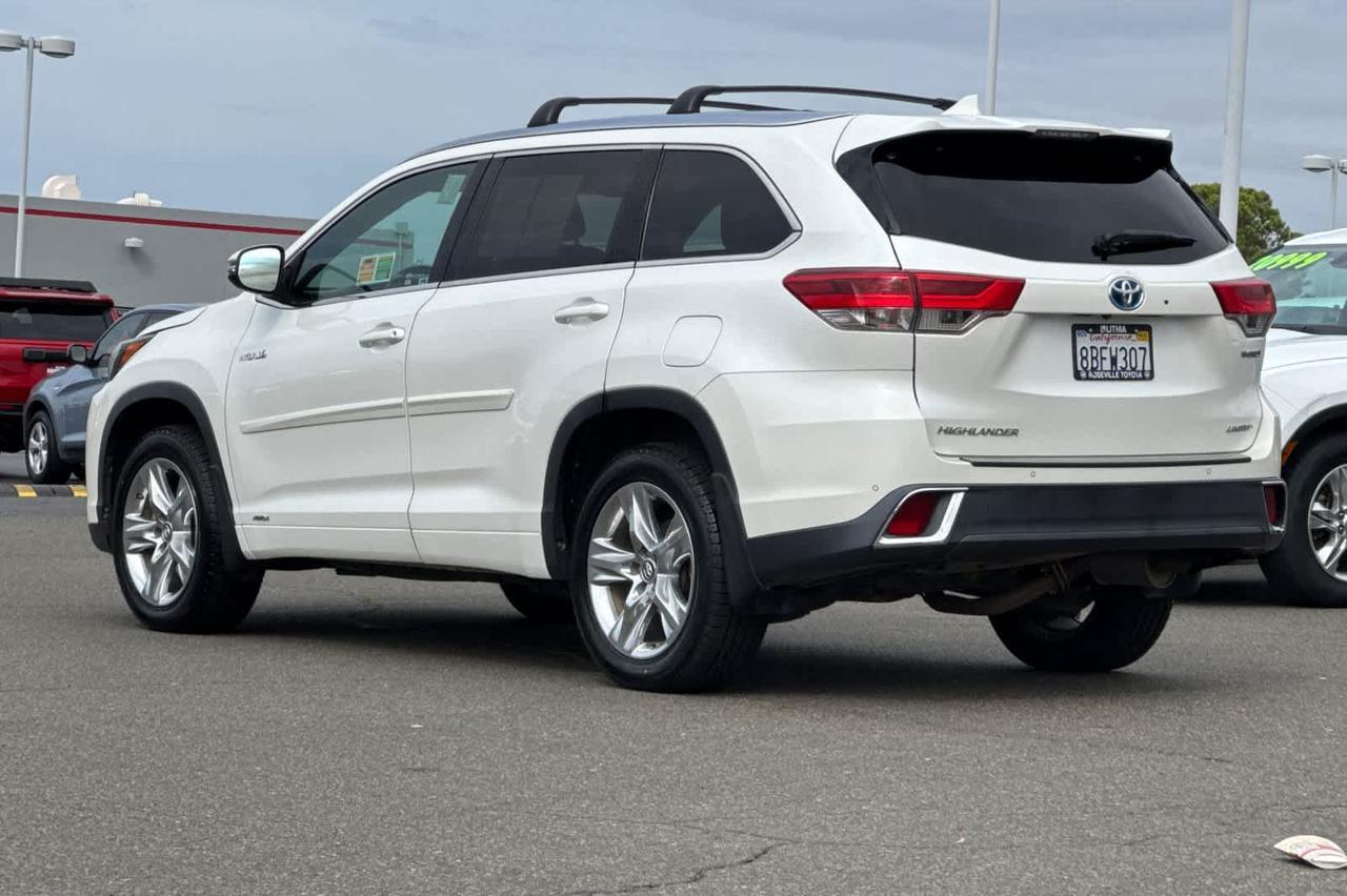 2018 Toyota Highlander Hybrid Limited Roseville CA