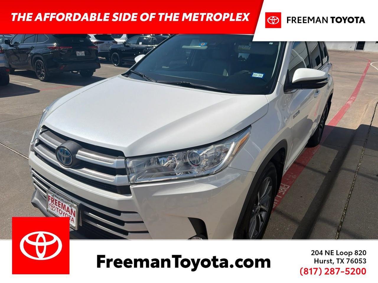 2018 Toyota Highlander Hybrid XLE Hurst TX