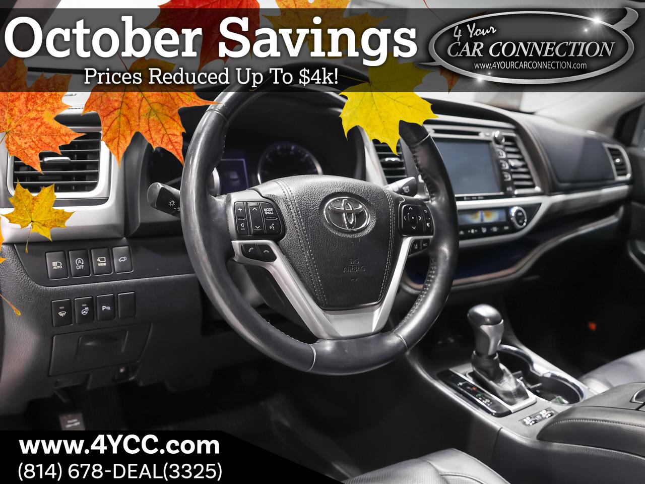2018 Toyota Highlander Limited Platinum AWD 7-Passenger NAV Cranberry PA
