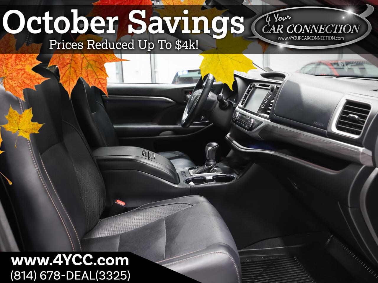 2018 Toyota Highlander Limited Platinum AWD 7-Passenger NAV Cranberry PA